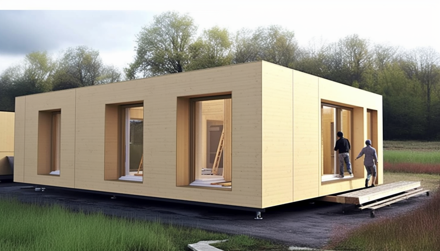 Habitation légère préfabriquée en Wallonie