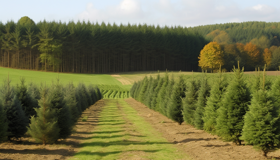 Culture de sapins de Noël : faut-il un permis d'urbanisme ?