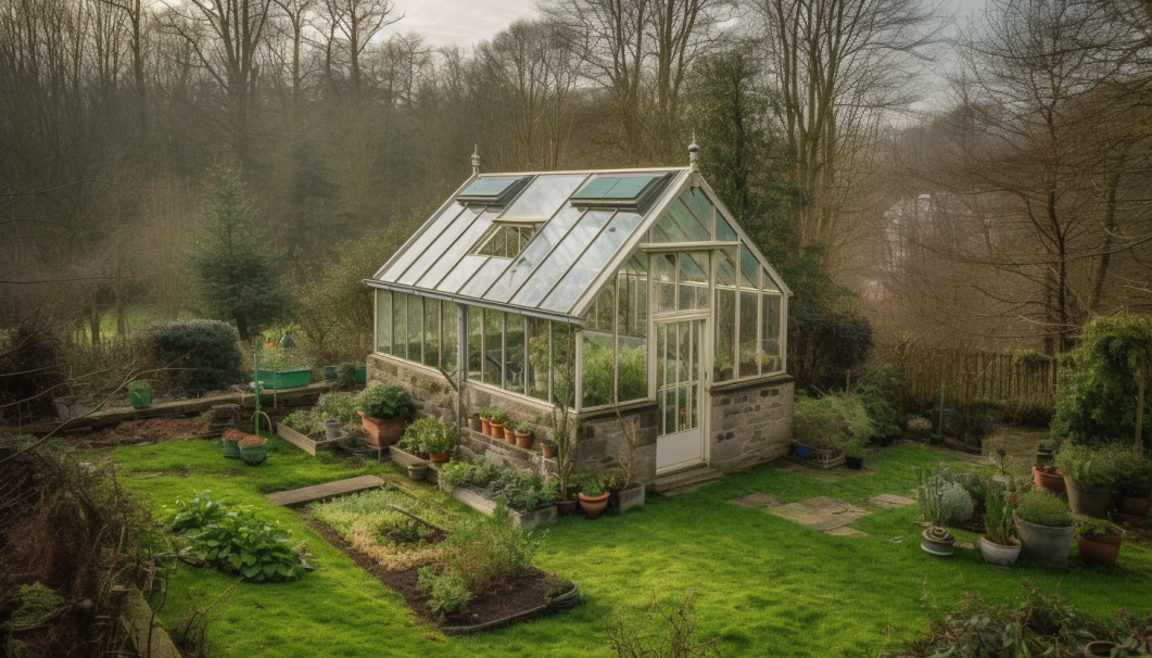Serre de jardin en Wallonie