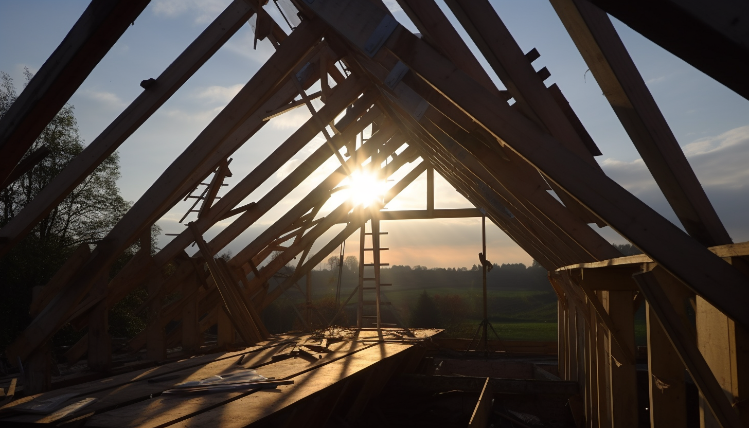 Remplacement de la structure portante d'une toiture