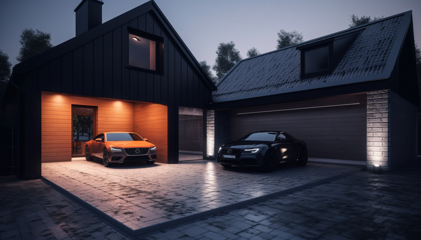 Garage d'une maison en Wallonie