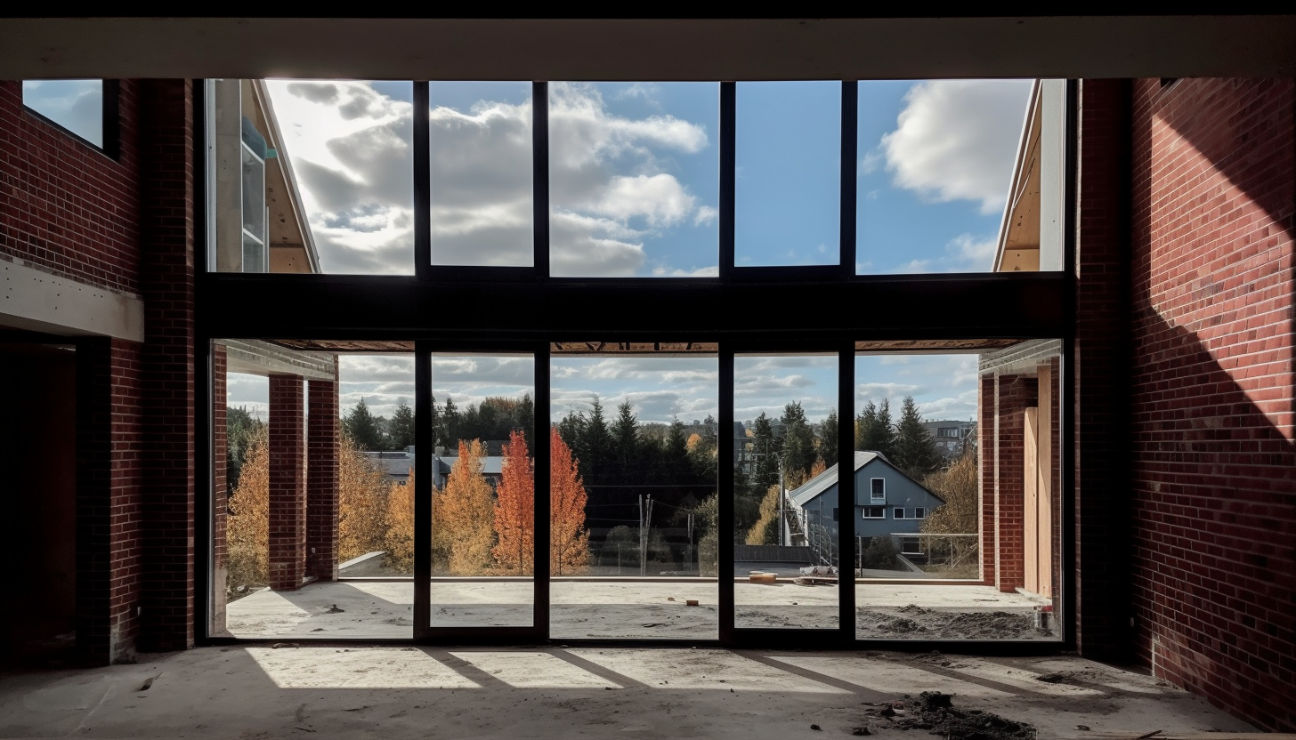 Portes ou baies dans les façades