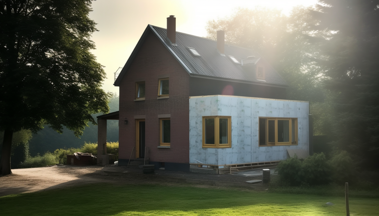 Transformation sans agrandissement d'une construction existante